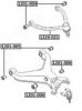 HYUNDAI 0K01134820A Control Arm-/Trailing Arm Bush